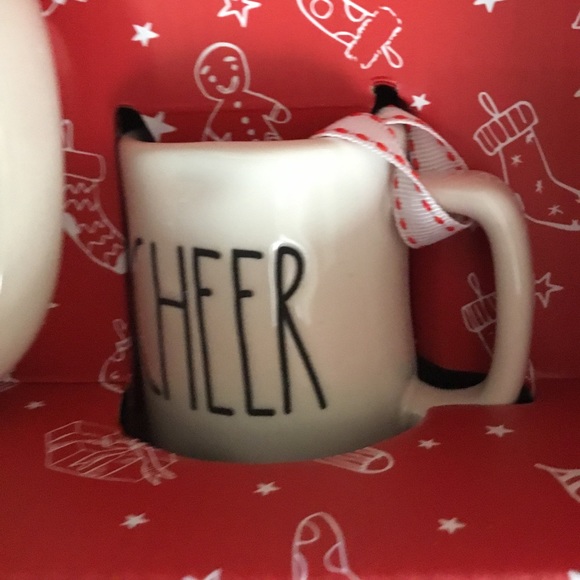 Rae Dunn “CHEER” Ceramic 2Pk  Set - Picture 6 of 6